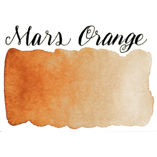 Stoneground Paint Half Pan Mars Orange