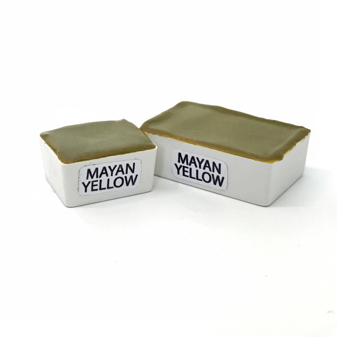 Stoneground Paint Half Pan Mayan Yellow