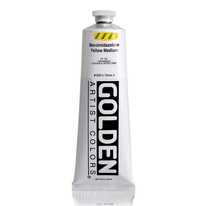 Golden 5oz Benzimidazolone Yellow Medium Heavy Body Series 3