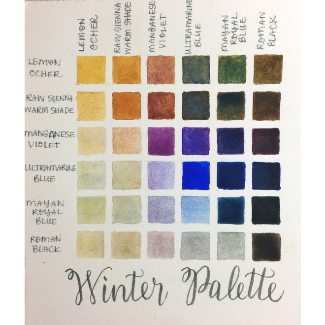 STONEGROUND PAINT SMALL WINTER PALETTE
