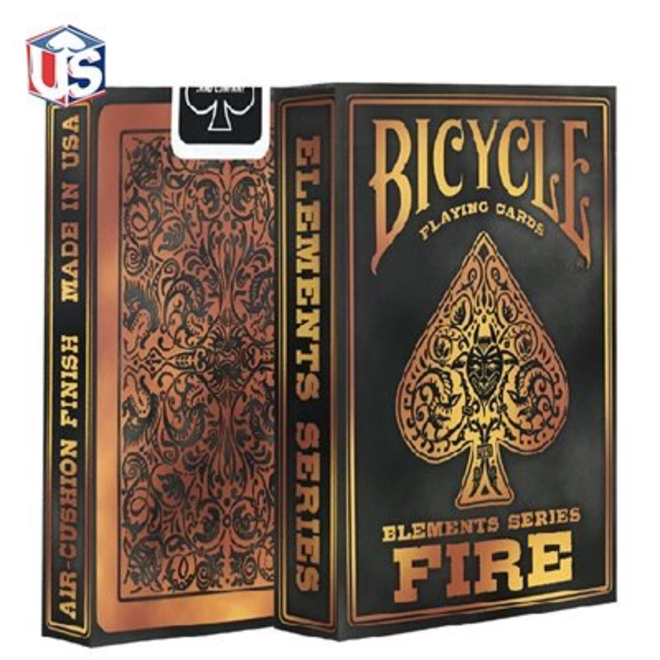BICYCLE PLAYING CARDS: ELEMENTS SERIES - FIRE