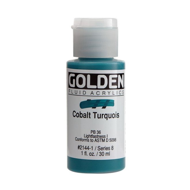 Golden 1Oz Fluid Cobalt Turquois Series 8