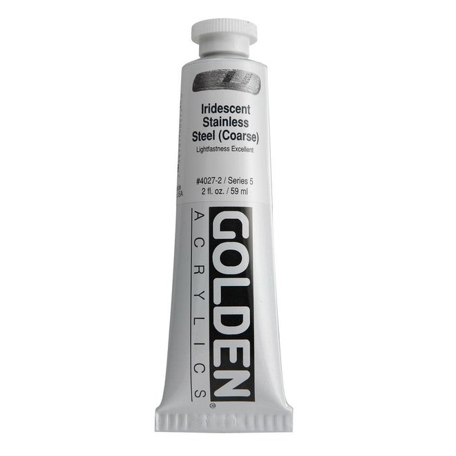 Golden 2Oz Iridescent Stainless Steel (Coarse) Heavy Body Series 5