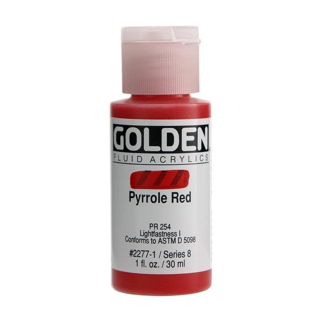 Golden 1oz Fluid Pyrrole Red Series 8