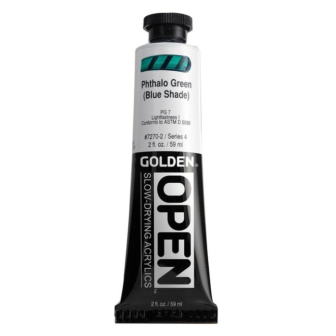 Golden Open 2oz Phthalo Green (BS) Series 4