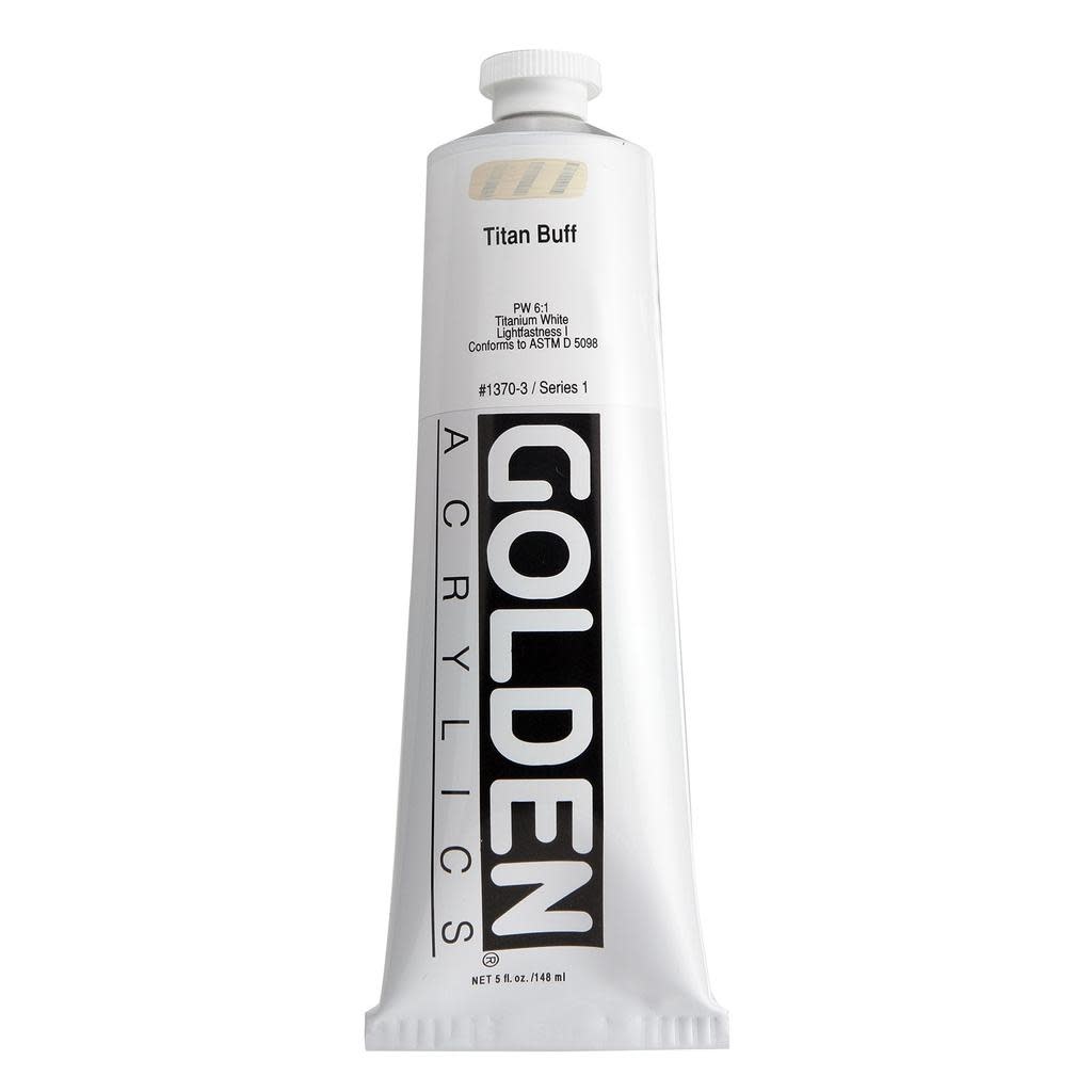 Golden Heavy Body Acrylic - Carbon Black 5 oz.