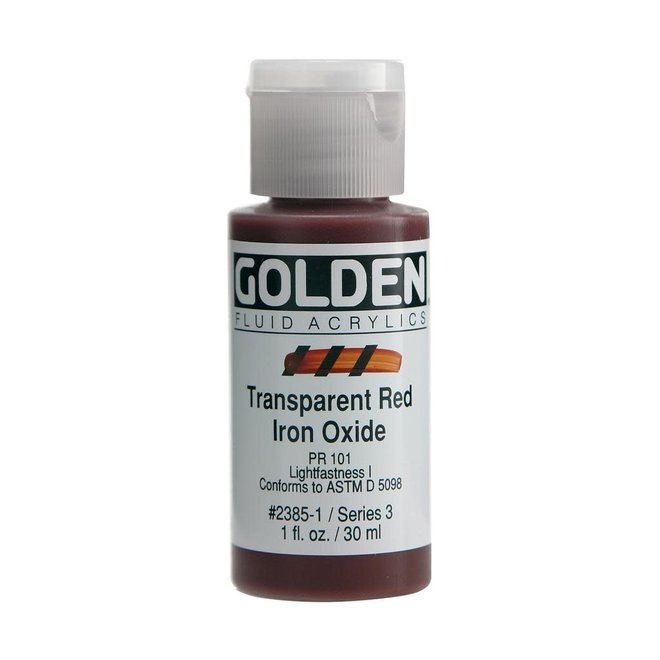 Golden 1oz Fluid Transparent Red Iron Oxide Series 3