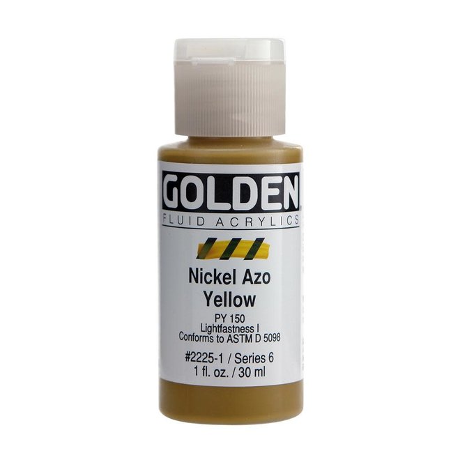 Golden 1oz Fluid Nickel Azo Yellow Series 6