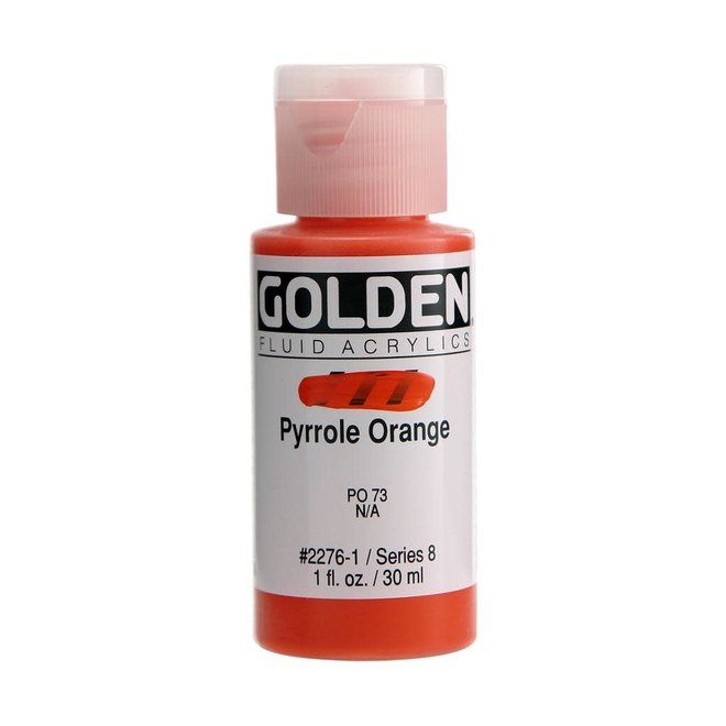 Golden 1oz Fluid Pyrrole Orange Series 8