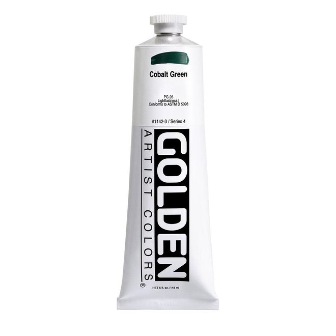 Golden 2oz Cobalt Green Heavy Body Series 4