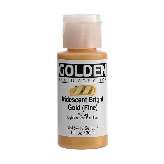 Golden 1oz Fluid Iridescent Bright Gold (Fine) Series 7