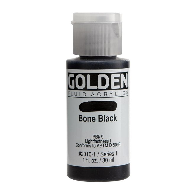Golden 1oz Fluid Bone Black Series 1