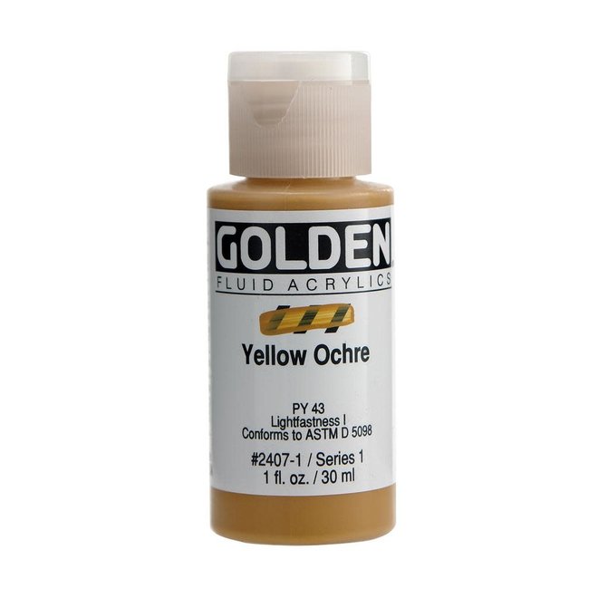 Golden 1oz Fluid Yellow Ochre Series 1