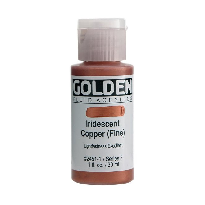 Golden 1oz Fluid Iridescent Copper (Fine) Series 7