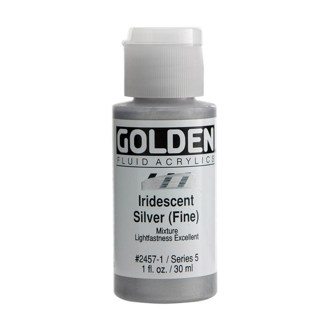 Golden 1oz Fluid Iridescent Silver (Fine) Series 5