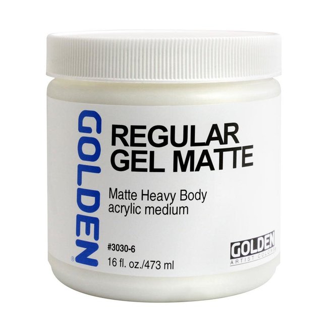 Golden Medium 16Oz Regular Gel Matte