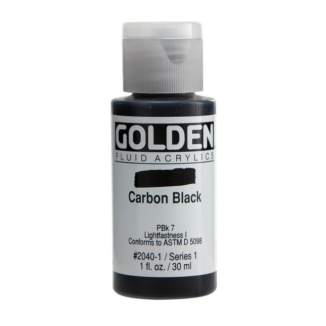 Golden 1oz Fluid Carbon Black Series 1