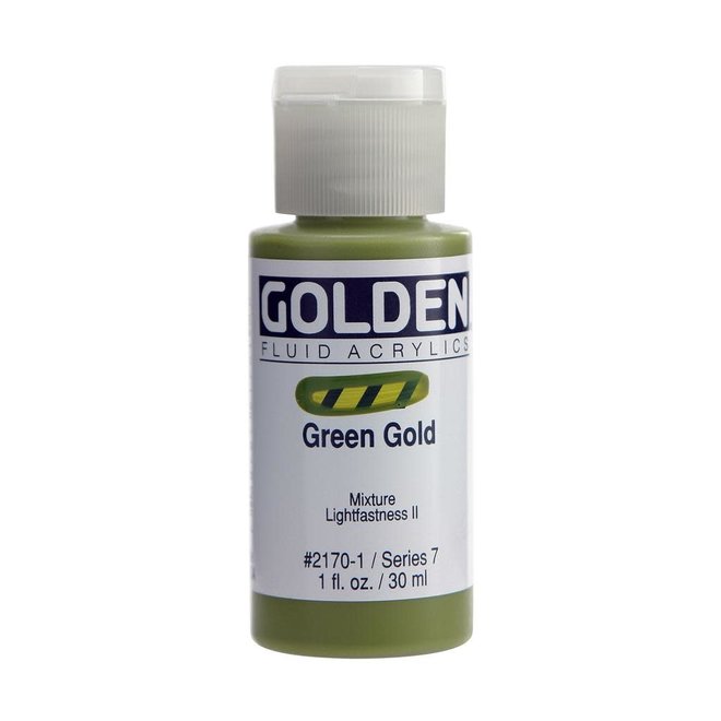 Golden 1oz Fluid Green Gold Series 7