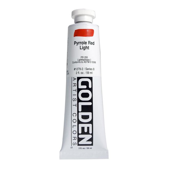Golden 2Oz Pyrrole Red Light Heavy Body Series 8
