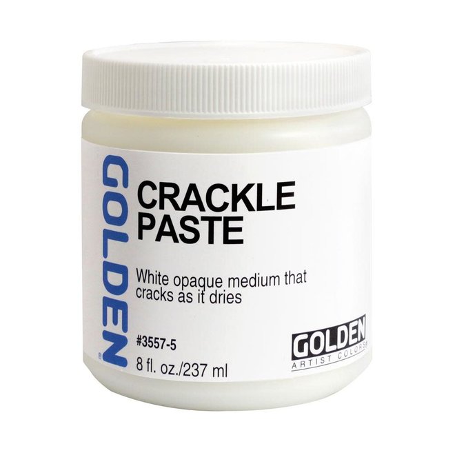 Golden Medium 8Oz Crackle Paste