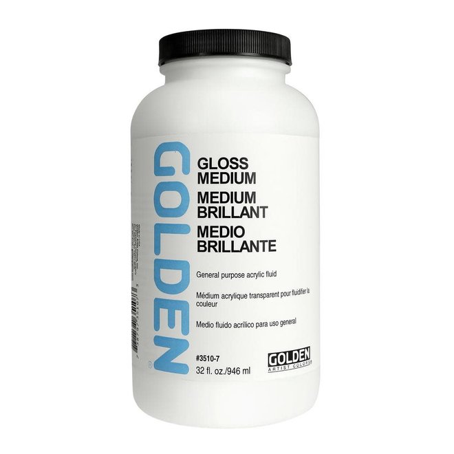 Golden Medium 32Oz Gloss Medium