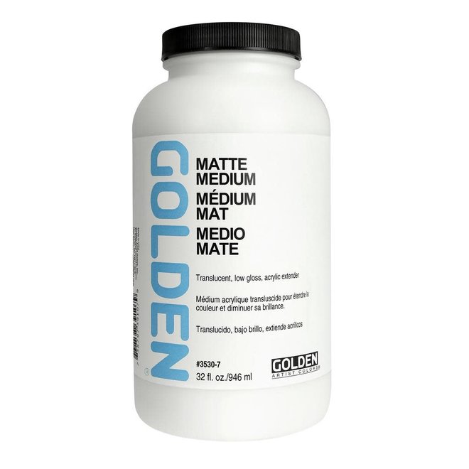 Golden Medium 32Oz Matte Medium