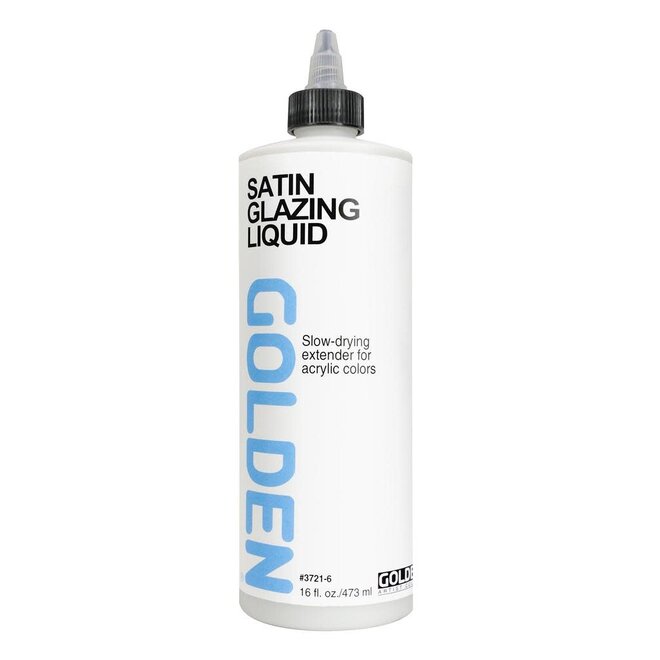Golden Medium 16Oz Satin Glazing Liquid