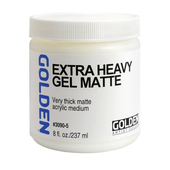 Golden Medium 8oz Extra Heavy Gel Matte