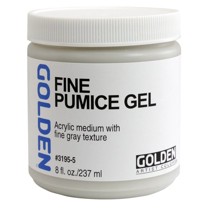 Golden Medium 8Oz Fine Pumice Gel
