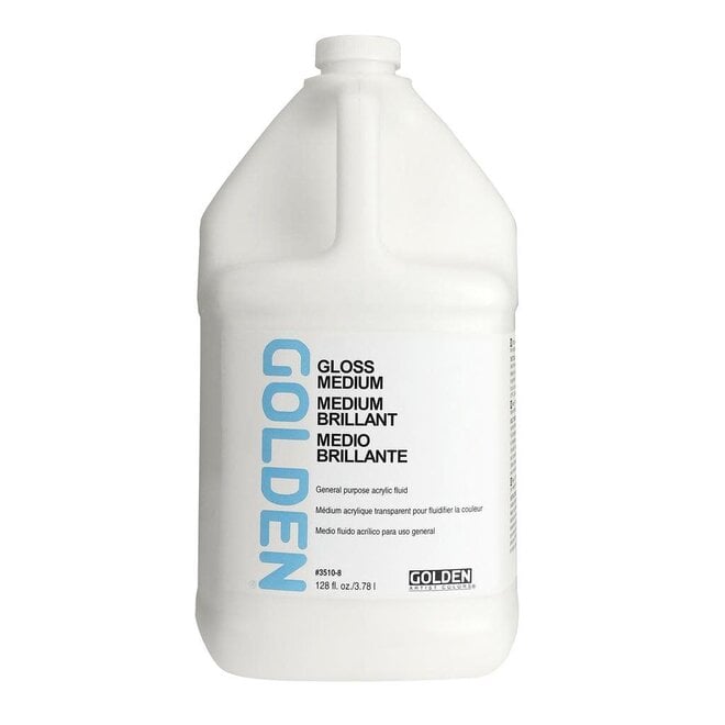 Golden Medium 128Oz Polymer Gloss
