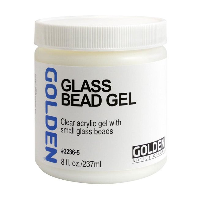Golden Medium 8Oz Glass Bead Gel