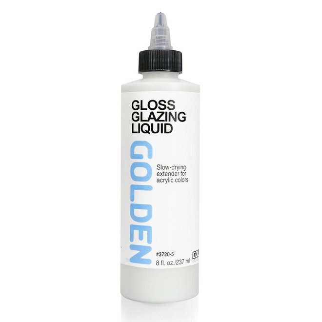 Golden Medium 8Oz Gloss Glazing Liquid