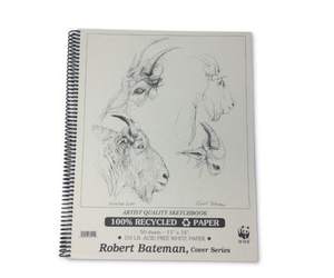 Robert Bateman Recycled Sketchbook 11X14 - Endeavours ThinkPlay