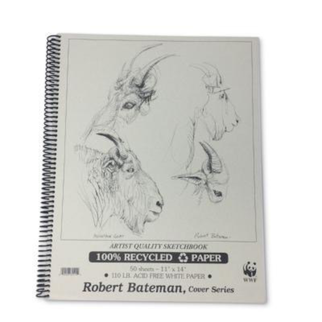 Robert Bateman Recycled Sketchbook 11X14