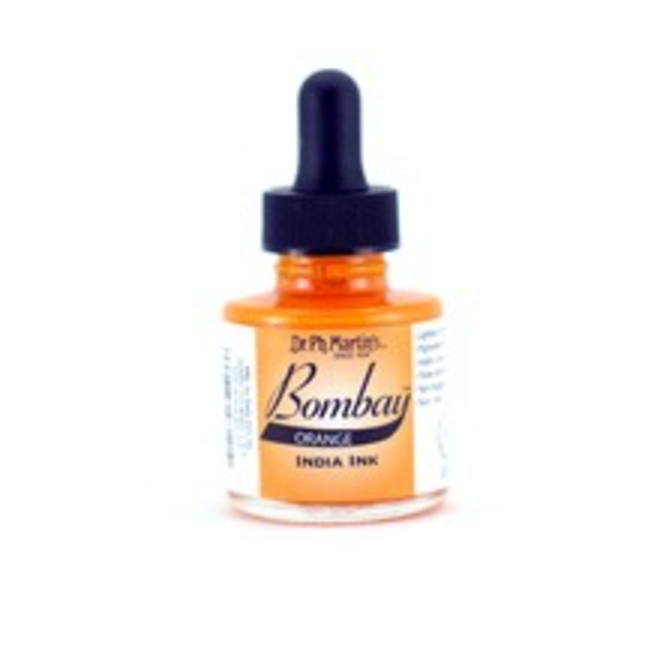 Dr. Ph Martin Bombay India Ink 1Oz / 30Ml Orange