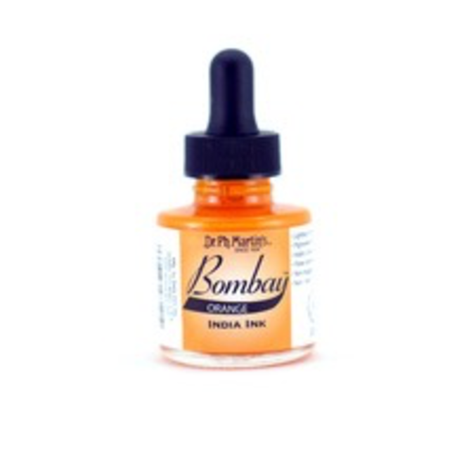 Dr. Ph Martin Bombay India Ink 1oz / 30ml Orange