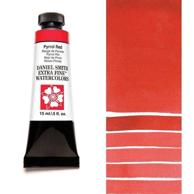 Daniel Smith 15ml Pyrrol Red Extra Fine Watercolor