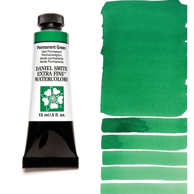 Daniel Smith 15ml Permanent Green Extra Fine Watercolor