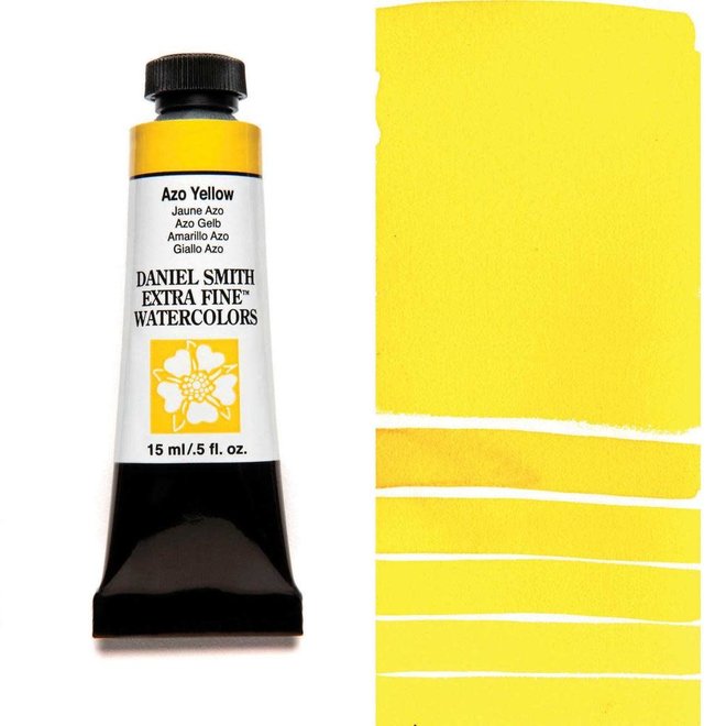 Daniel Smith 15Ml Azo Yellow Extra Fine Watercolor