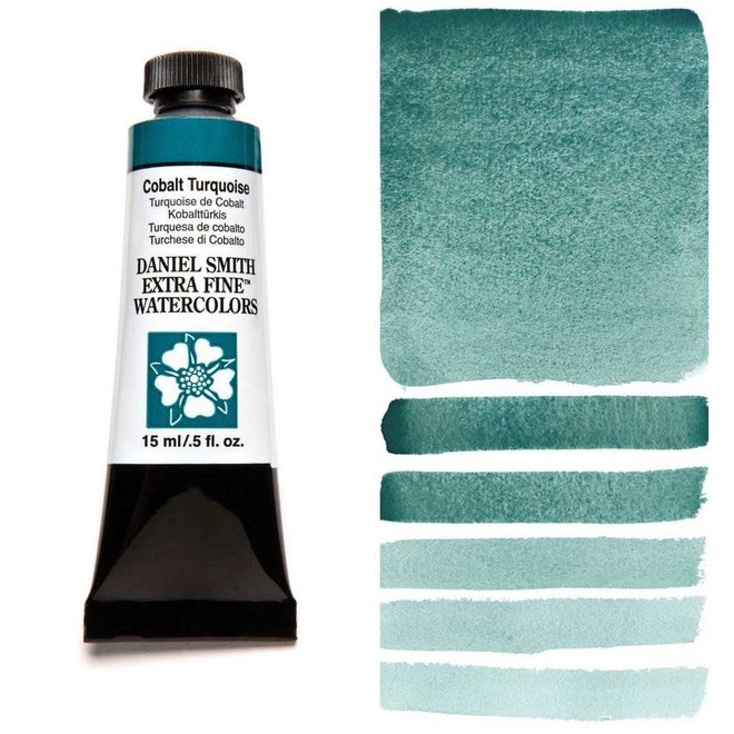 Daniel Smith 15Ml Cobalt Turquoise Extra Fine Watercolor