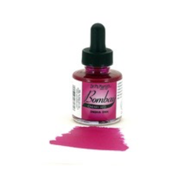 DR. MARTIN BOMBAY INDIA INK 1OZ CHERRY RED