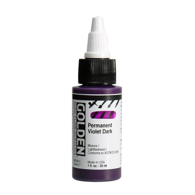 Golden High Flow 1Oz Permanent Violet Dark Series 7