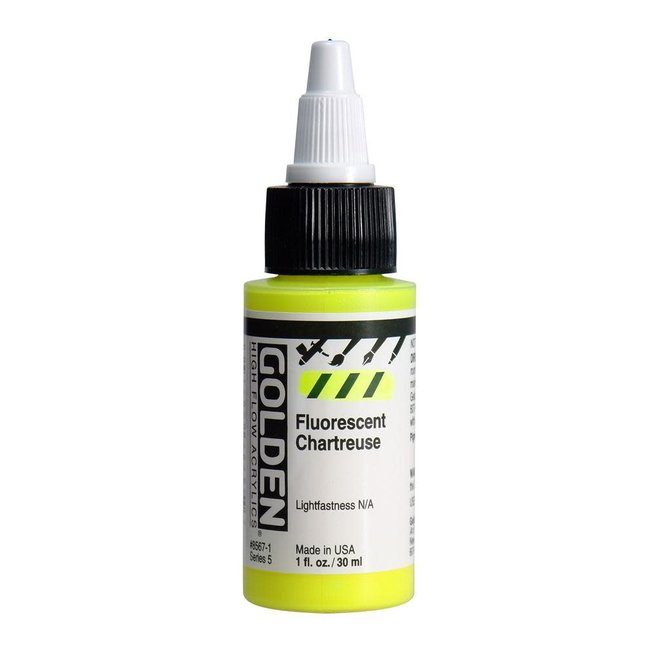 Golden High Flow 1Oz Fluorescent Chartreuse Series 5