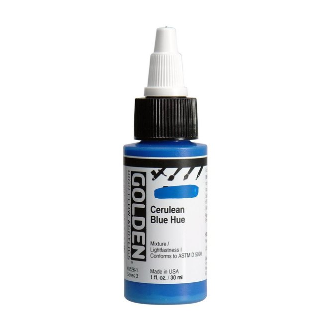 Golden High Flow 1Oz Cerulean Blue Hue Series 2