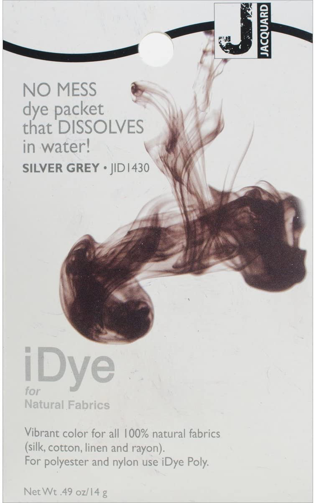 Idye For Natural Fabrics Silver Grey