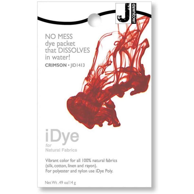 Idye For Natural Fabrics Crimson