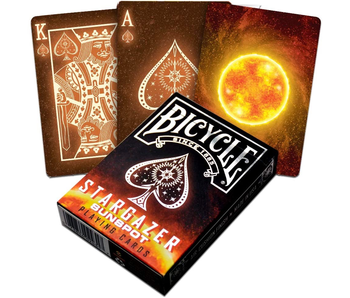 BICYCLE PLAYING CARDS - STARGAZER SUNSPOT