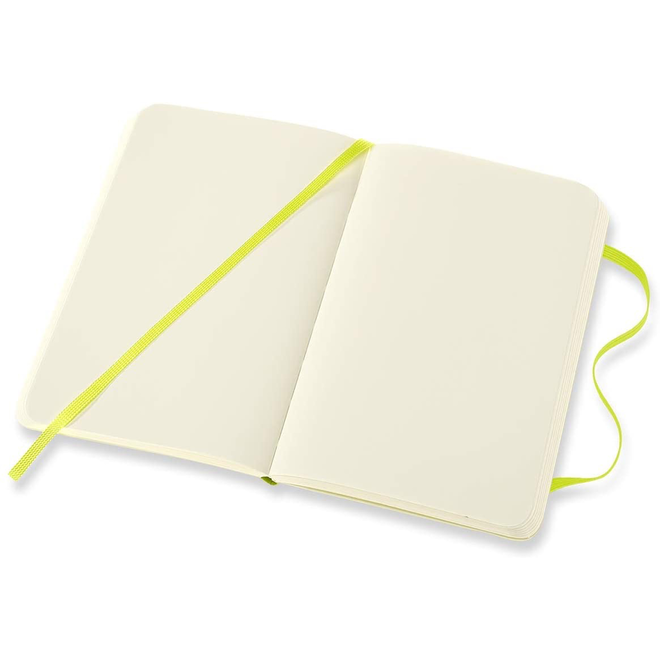 Moleskine Softcover Plain 3.5*5.5" 9x14 cm Lemon/Lime