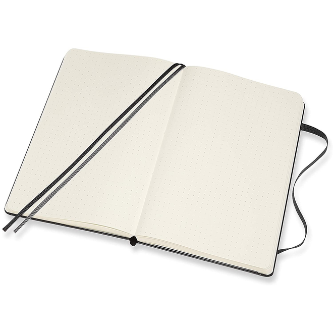 Moleskine Hardcover Dotted 5 x 8.25" 13x21 cm Double thick 400 pages