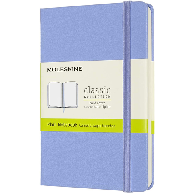 Moleskine Hardcover Plain 3.5*5.5" 9x14 cm Periwinkle